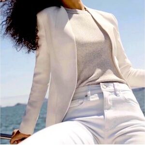 Banana Republic Women's Cream Blazer - washable!